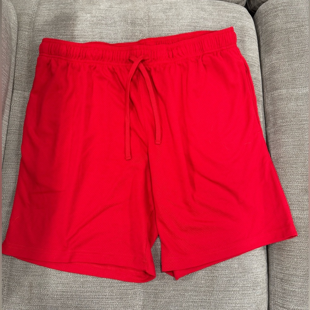 Red Athletic Works XL Basketball Shorts